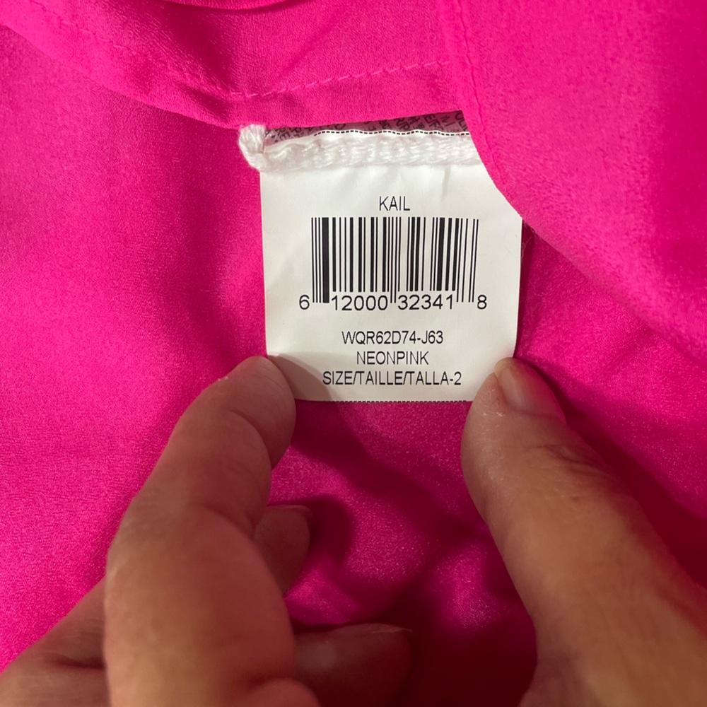 BCBGMaxAzria “Kail” Draped One Shoulder Gown - Picture 14 of 16